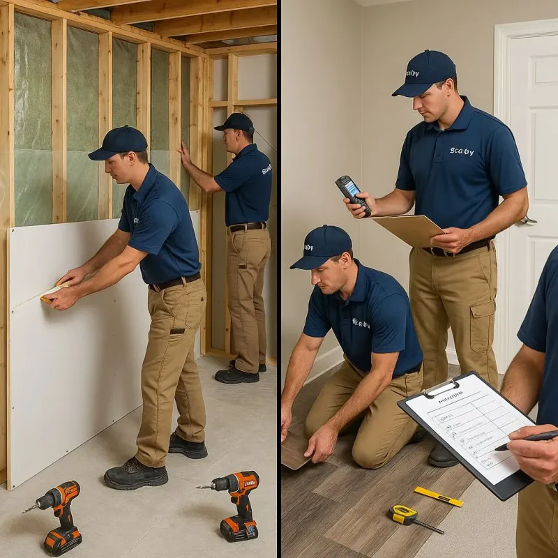Repairs and Reconstruction process in Seward, NE